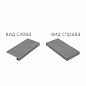 620070000808 Materia Carbonio Scalino Angolare Destro 120 33x120 Italon