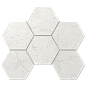 Мозаика MA01 Marmulla Hexagon неполированная 25x28.5 Ametis by Estima