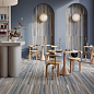 J94053 Pastel X Puro Plisse Rett 60x120 RHS (Rondine) Ceramiche фото в миниатюре 4