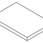 620070002184 Metropolis Graphite Dark Scalino Angolare DX Nat 33x120 Italon