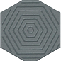 OS/D241/63010 Декор Агуста синий 6х5,2 Kerama Marazzi