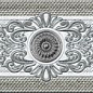 351 Бордюр Eclipse Grey Центр 7x30 Eurotile Ceramica