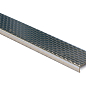 B72141320 Pro-telo Stainless Steel Squared chrome 25x8x2500 Butech