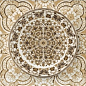 Monocolor Mix Circle Classic Cream 10х10 (14 дизайнов) Absolut Keramika
