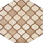 Mix Decori Esagonо Vers. C 25х21,6 Marca Corona