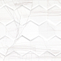 Brennero White Hexagon Rett 25x75 Ceramika Konskie