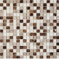 PIX277 Emperador Dark, White Wooden, Dolomiti Bianco из мрамора полированная 15x15 305х305x4 Pixmosaic