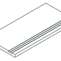 620040000194 Avantgarde X2 Silver Gradino Round Grip SX 30x120 Italon