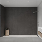 Equinox Anthracite Diamond Decor 6mm 59.55x260 Apavisa Porcelanico