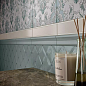 BLE021 Бордюр Багет Браганса голубой матовый 25х5,5 Kerama Marazzi