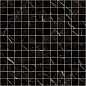 262632 MOSAICO T144 NERO AMASANTA 39x39 Versace (Gardenia Orchidea)