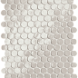 fROI Glim Ghiaccio Round Mosaico Brillante 29,5x32,5 FAP Ceramiche