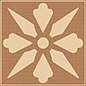 050E006D201 ENC06 Ivory (Red) 5x5 Winckelmans