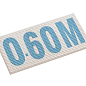 22210 Цифровая надпись на плитке Antislip с сетчатой поверхностью Unglazed-Light Blue 12x24,5 Serapool