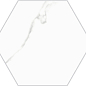 White Soul Hexa Matt 23х27 ITT Ceramic