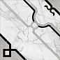 K-1000/MR/d01 MARBLE TREND CARRARA D01-CUT MR 60х60 Kerranova