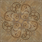 58129 Rosone Classic Brown 80x80 Cerdomus