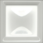 Decor Cube Blanco 10x10 Absolut Keramika