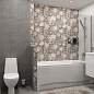 Fiori Grigio Бордюр металлизированный 1506-0101 6,5х60 Lasselsberger