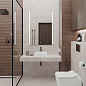 Pietra Grigio светло-коричневый матовый карвинг 60х60 Laparet
