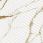 LE63063A-F53 Bianco Carrara Oro Cubo Rectificado 30х60 Artecera