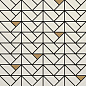 M3J8 Eclettica Cream Mosaico Bronze 40x40 MARAZZI Italy