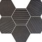Ms-Horizon hex black 28,9x22,1 Tubadzin