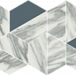 620110000125 Уффици Уайт Трапециум 31.4x18 ColiseumGres