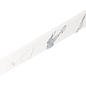 610130007449 Stellaris Statuario White Battiscopa Nat 7.2x60 Italon