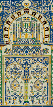 F00020T11114 KAIROUAN BLEU 75x150 Doremail