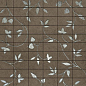 UR064MA Urbana Antrachite Mosaico Fiore Nat Ret 45x45 Impronta