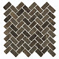 620110000095 Genesis Brown Mosaico Cross 31,5x29,7 Italon