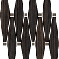 59224 Mos.Losanga Bronze Sat.con Oro 27x35,8 Cerdomus