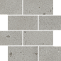 610110001213 Avantgarde Silver Mini Brick 23.7x29.5 Italon