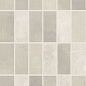 1064-0102 (1064-0047) Fiori Grigio мозаика светло-серая 20х60 Lasselsberger