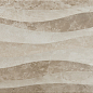 Eleganza Waves Taupe 33.3x55 Ecoceramic