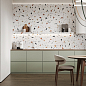 Terazzo Bianco цветной матовый карвинг 60х120 Laparet