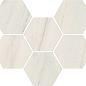 620110000064 Charme Extra Lasa Mosaico Hexagon 25x29 Italon