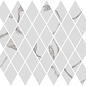T054/48022 Декор Монте Тиберио мозаичный белый глянцевый 37,5x35x1 Kerama Marazzi