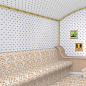 SD-144 Porcelain Mosaic Design Pattern 2 5x5 (420x420) Serapool