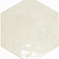 130059 Spark Hex Ivory Glossy 15x17.3 DNA Tiles фото в миниатюре