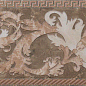 240237 MARBLE FASCIA BAROCCA MARRONE LEV 14,4x58,5 Versace (Gardenia Orchidea)