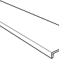 Ступень фронтальная Petra Ocre Recto Anti-Slip 30x150 Gres de Aragon