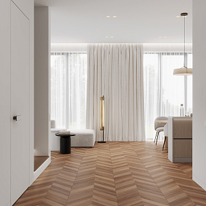 Wood Canarium Chevron M Laparet