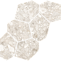 Mosaico Aymaras Marfil 24.2x39.5 VIVES