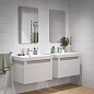 60167 Бьянка белый матовый мозаика 20x60x0.9 Kerama Marazzi