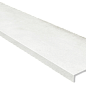 970095 Peldano Recto Urban Blanco Anti Slip 119.7x31.5 Gres de Aragon