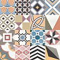 22104 CAPRICE PATCHWORK COLOURS 20X20 EQUIPE