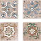 Cartagena Stone Decor 15x15 Eletto Ceramica