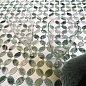 Pietrine Onice Jade Bianco POL 2.3x2.3 29.8x29.8 Caramelle Mosaic фото в миниатюре 7